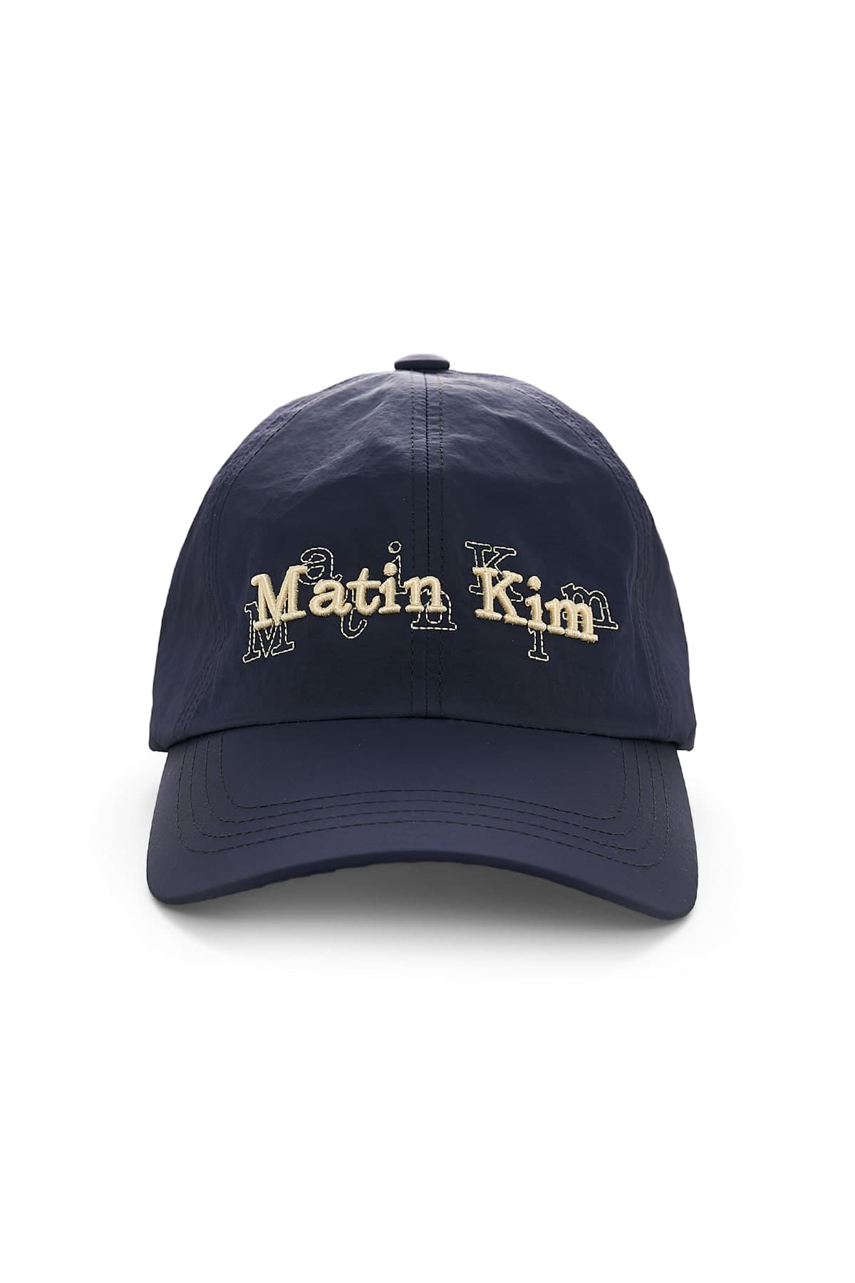 OVERLAY LOGO BALL CAP IN NAVY