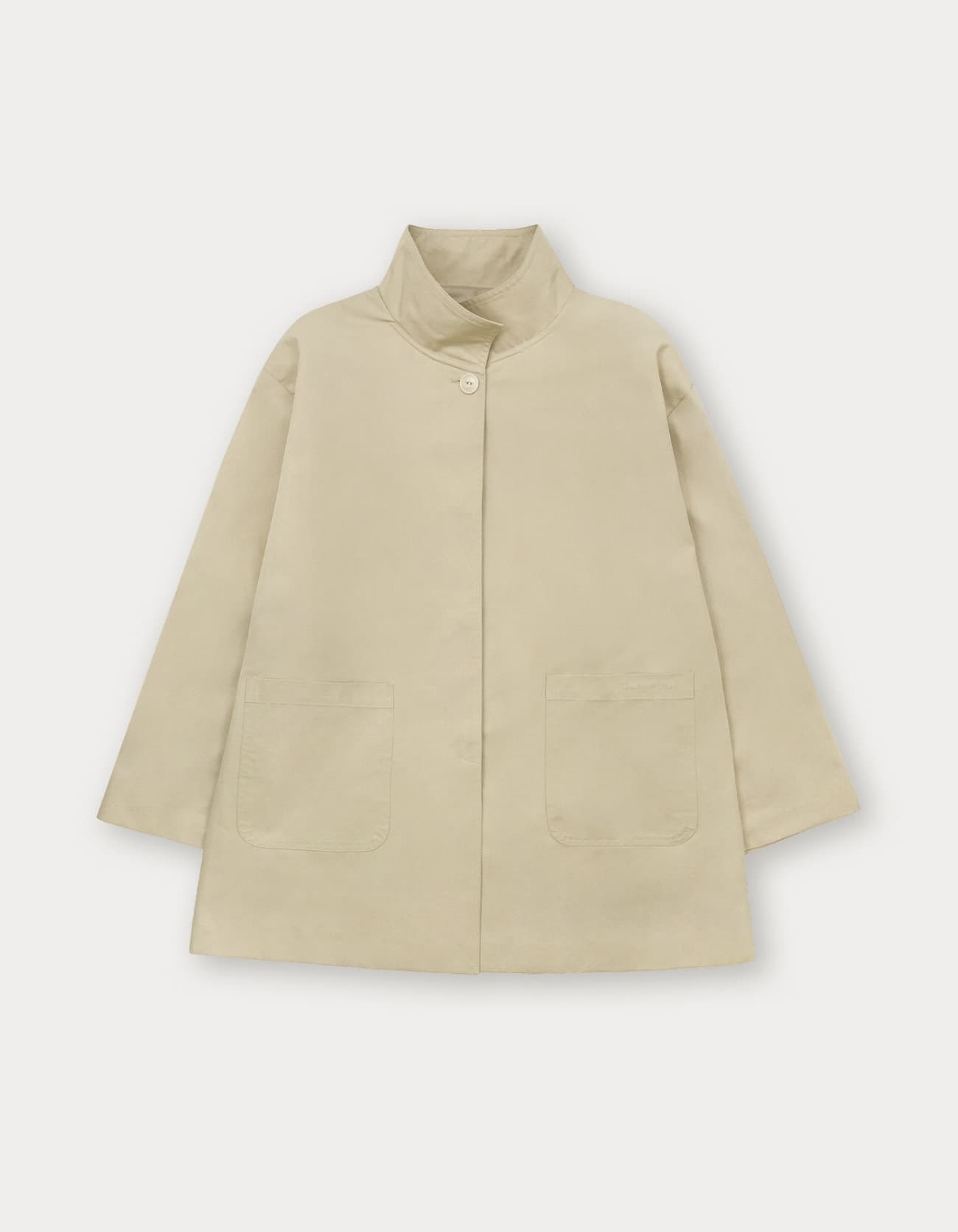 Breeze Half Trench Coat - Beige