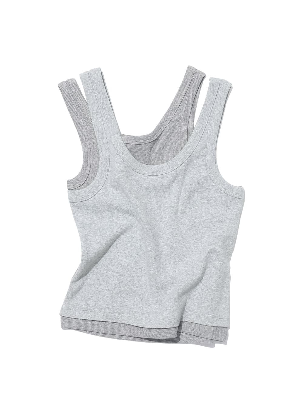 OVERLAY SLEEVELESS_MELANGE