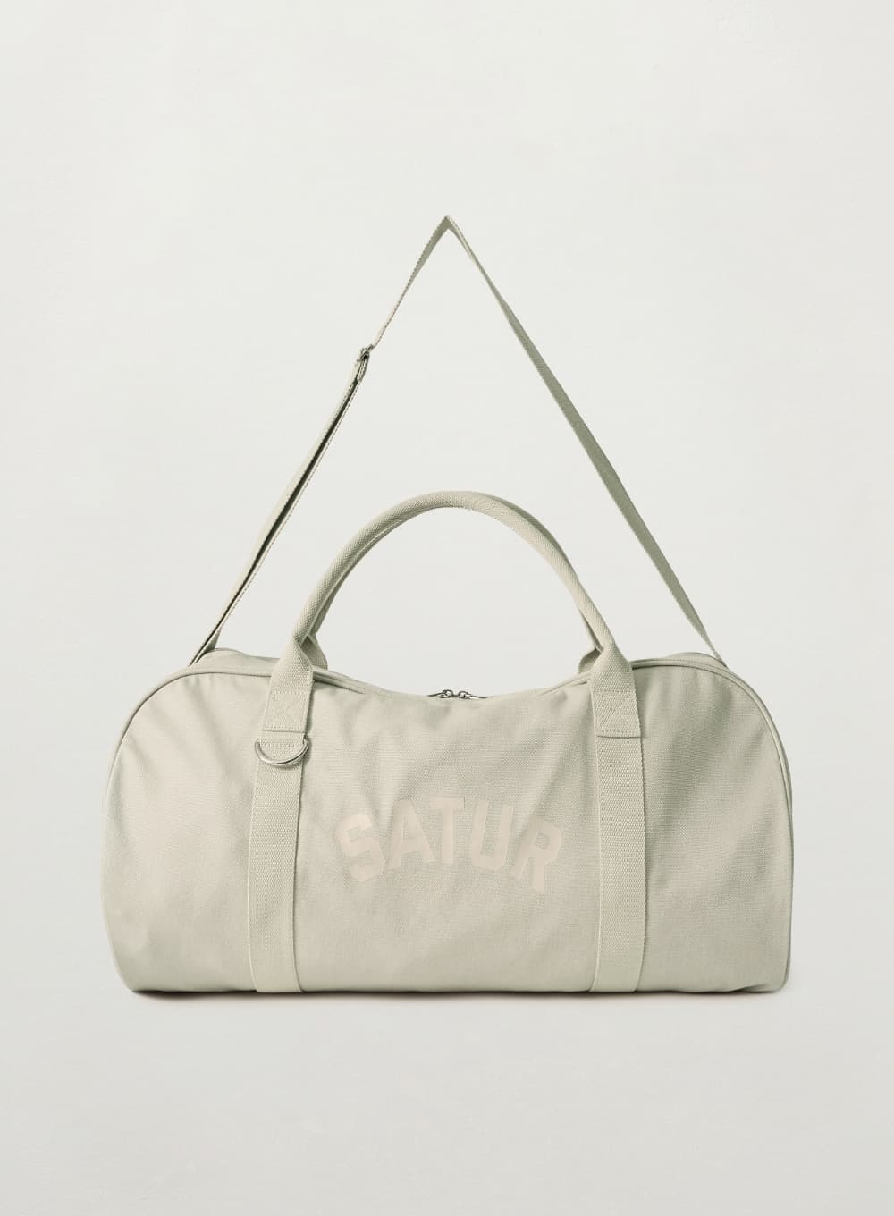 Canvas Big Duffle Bag - Light Khaki