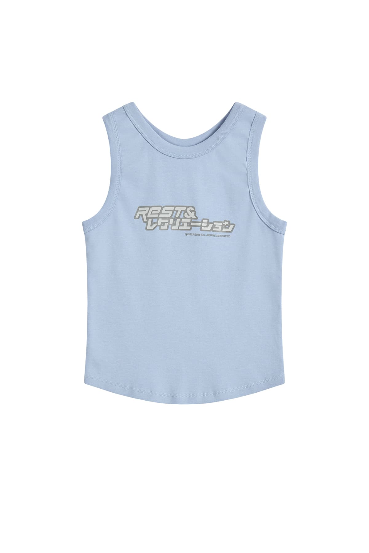 ANIME LOGO SLEEVELESS - BLUE