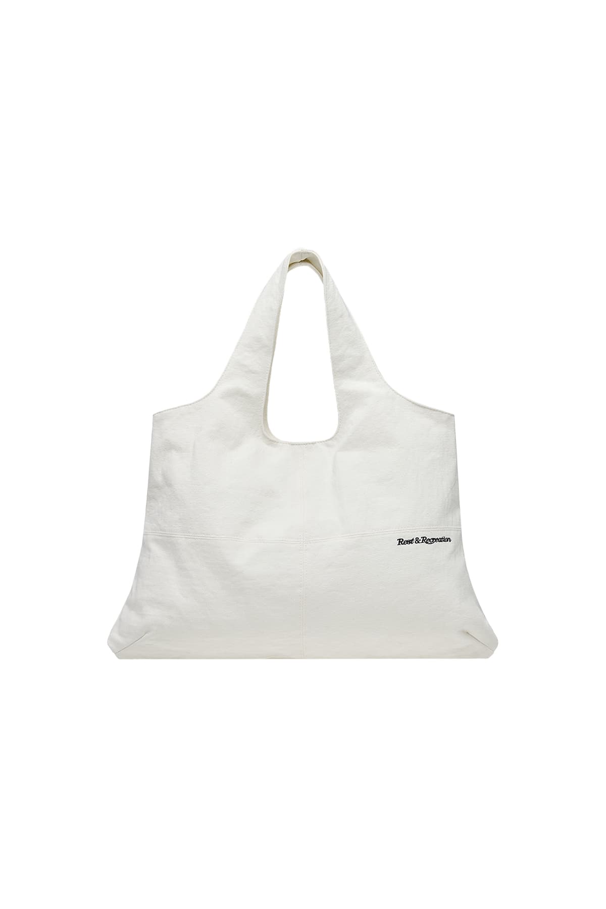 COTTON SHOULDER BAG - IVORY