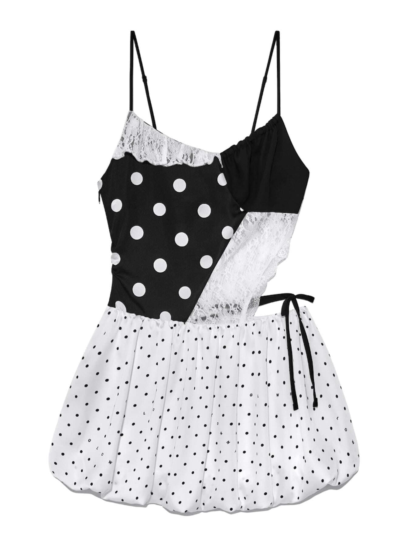 LOVE CRUSH MINI DRESS (MONO)