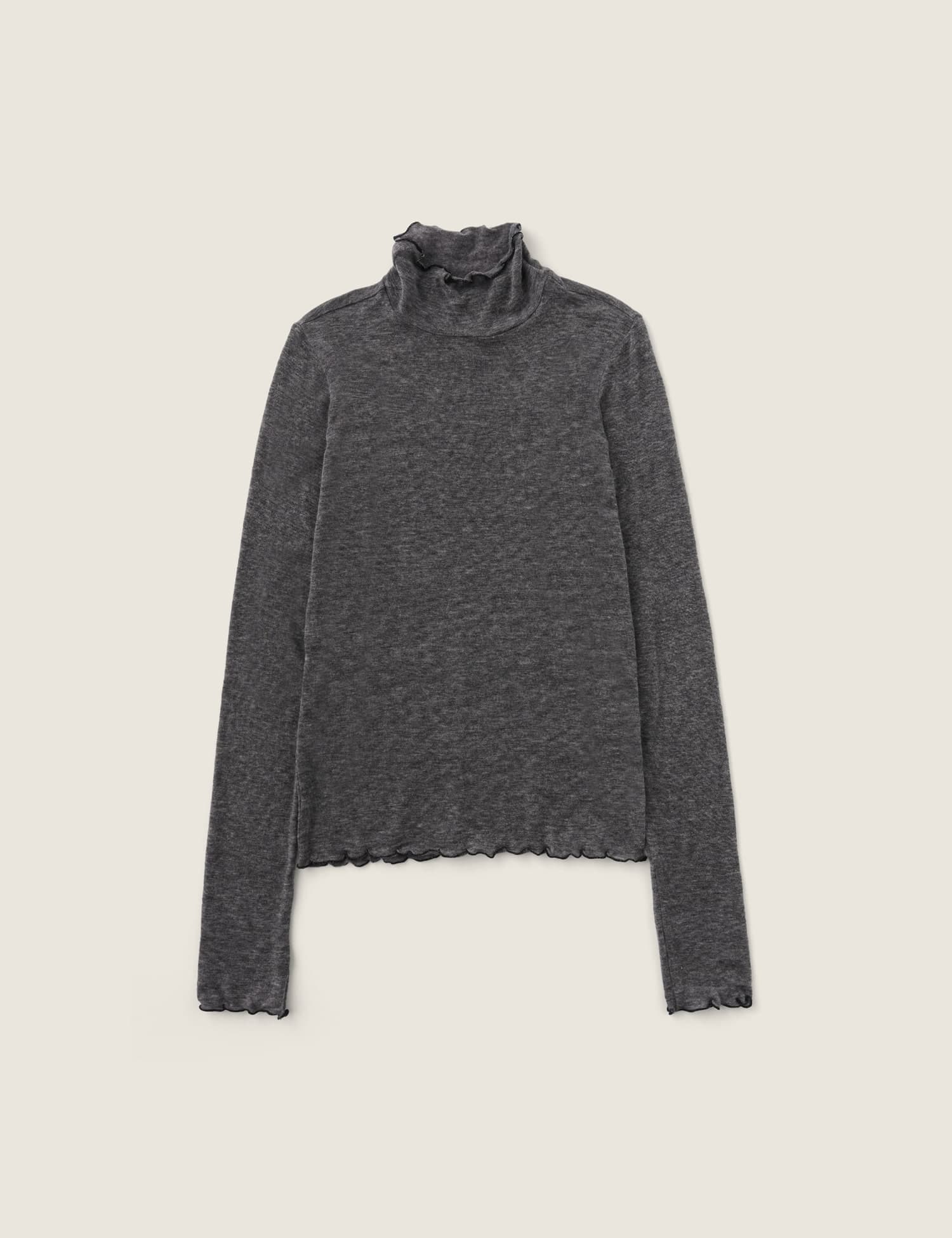 Essential Long Sleeves (Charcoal)