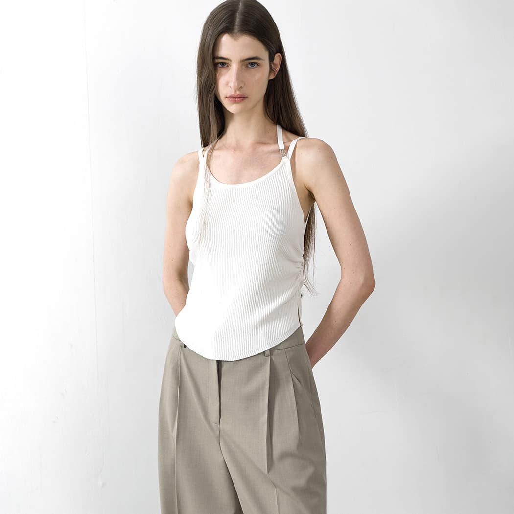 (T-7075)KERRY HALTER NECK KNIT