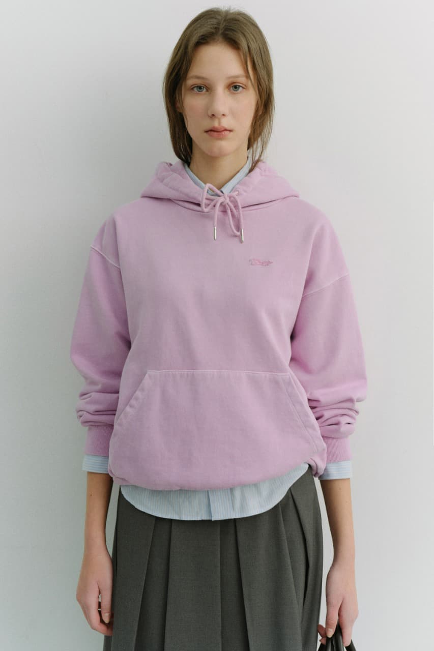 UNISEX GARMENT DYED HOODIE LAVENDER PINK_UDTS6A113P1