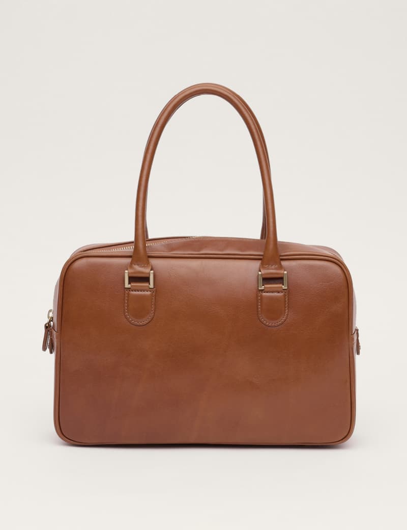 Avenu Leather Bag (Tan)