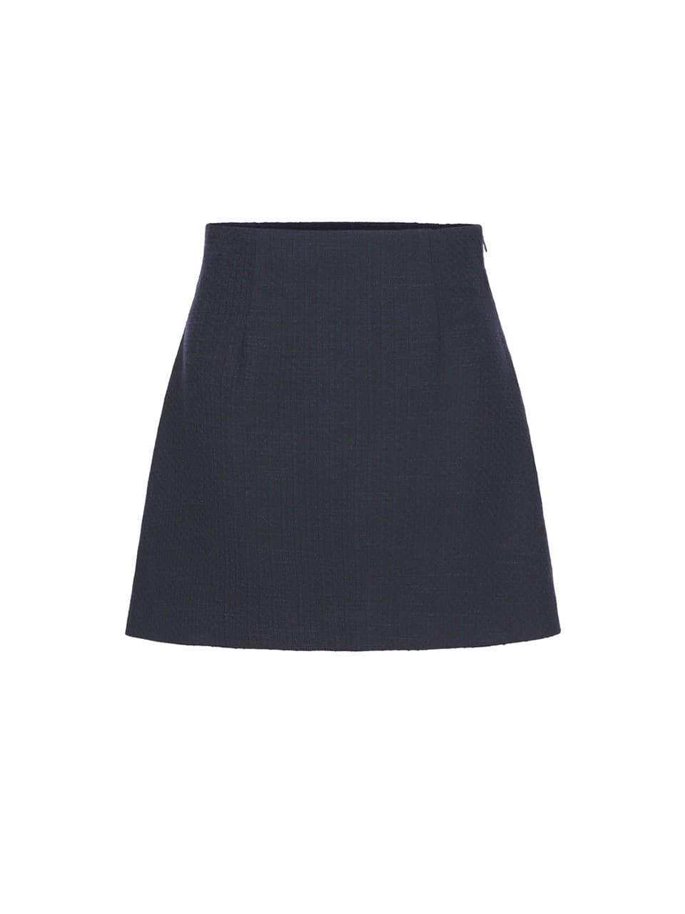 Flashes Block Tweed Skirt
