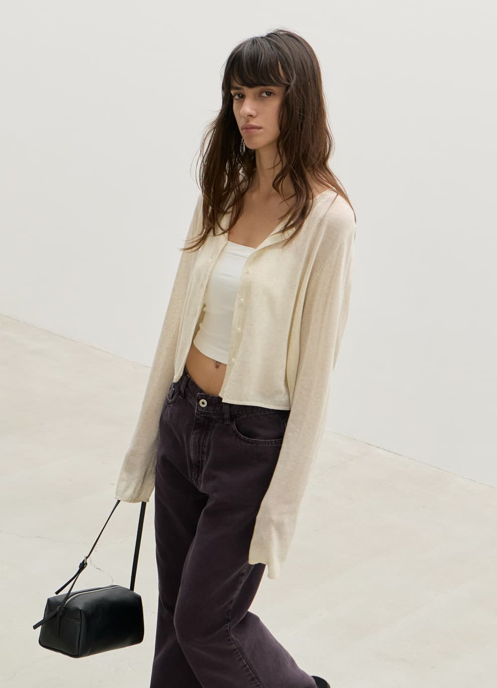 Light Linen Cardigan - Natural