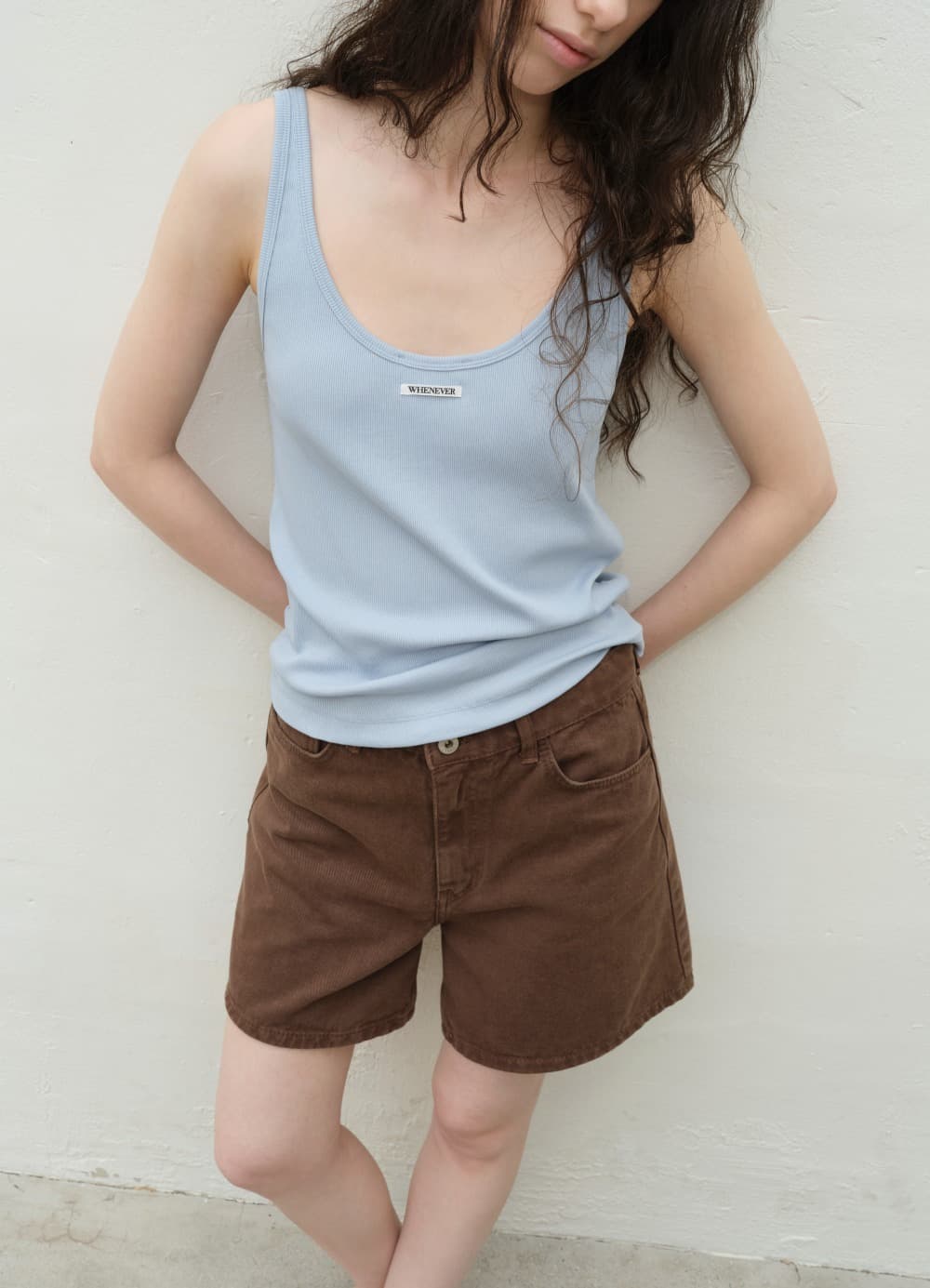 All-day Sleeveless Top - Polar Sky-Blue