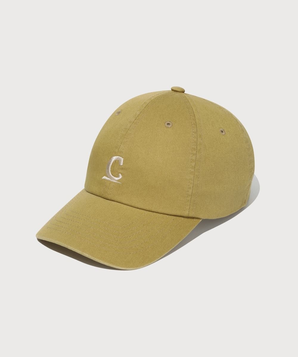 심볼 로고 코지 핏 볼캡 Olive