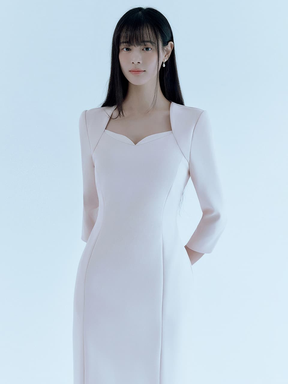 Carys dress_Light pink