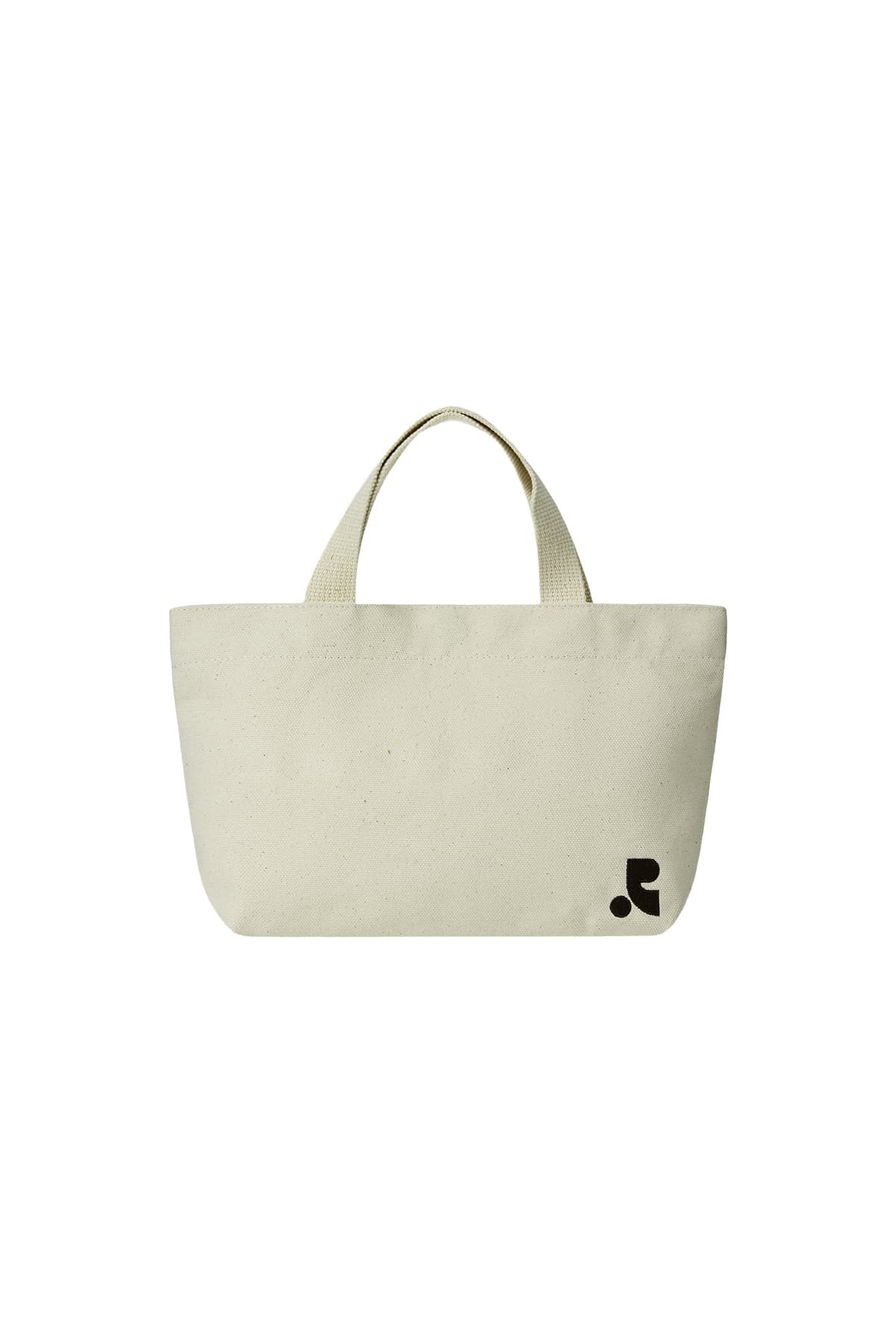 COTTON MINI TOTE BAG - IVORY