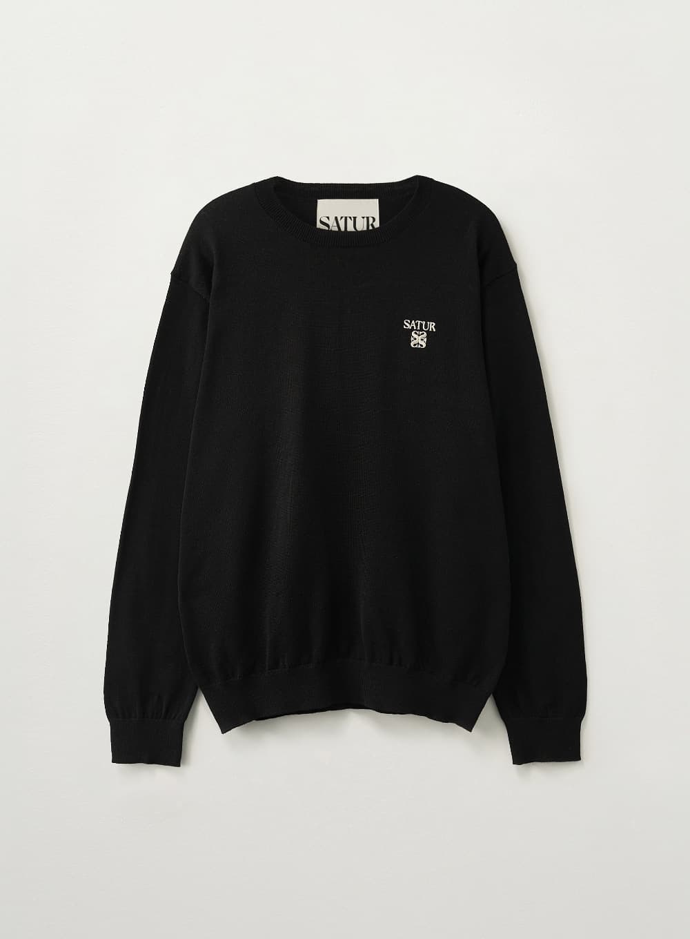 Loren Linen Blend Knit - Black