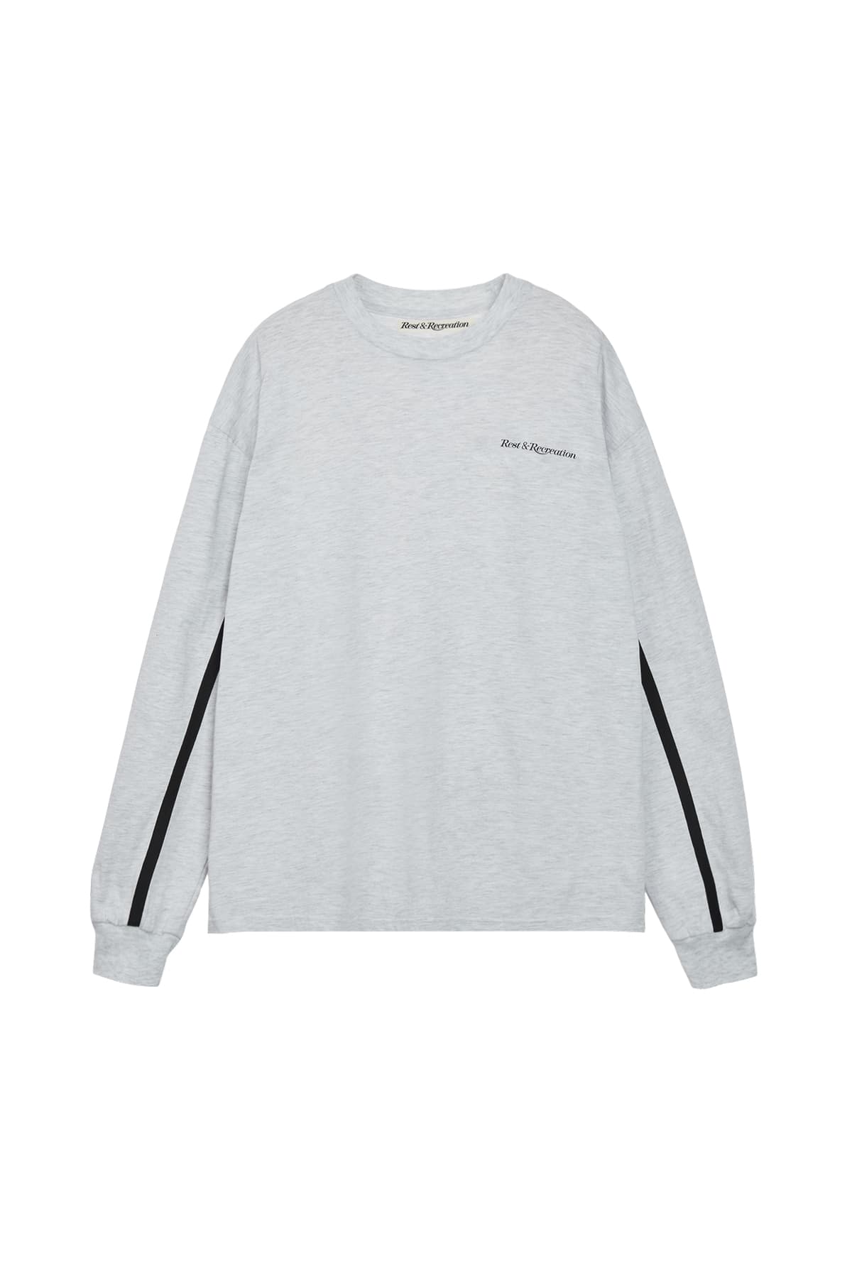 TAPE COLORATION LONG SLEEVE - LIGHT GREY