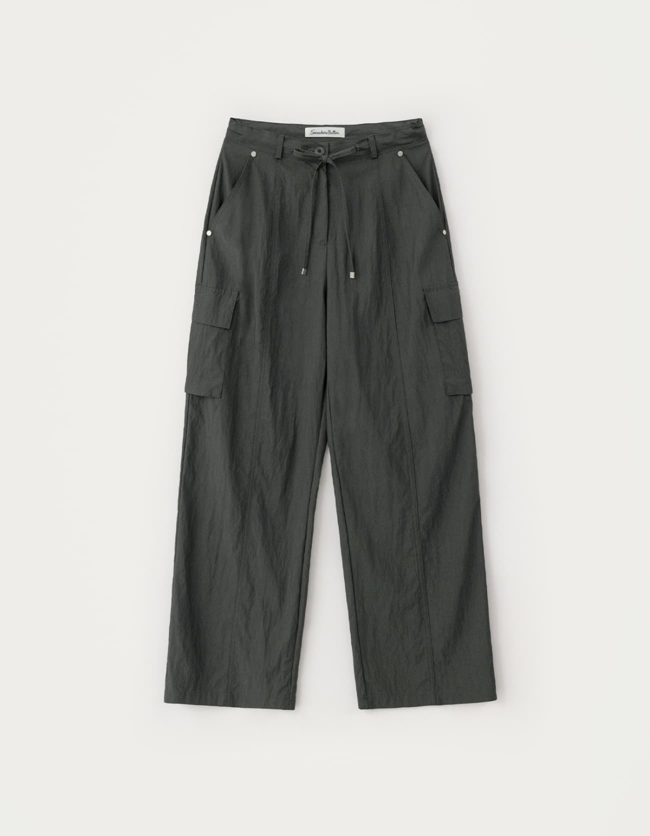 6.10 출고 Fade Line Cargo Pants - Charcoal