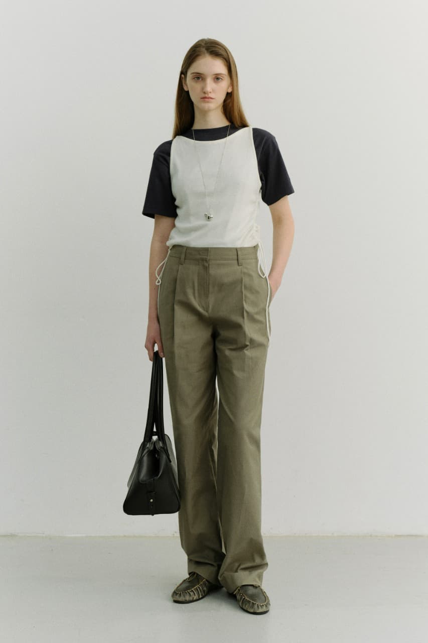LAYERING KNIT TOP OFF WHITE_UDSW6A202OW