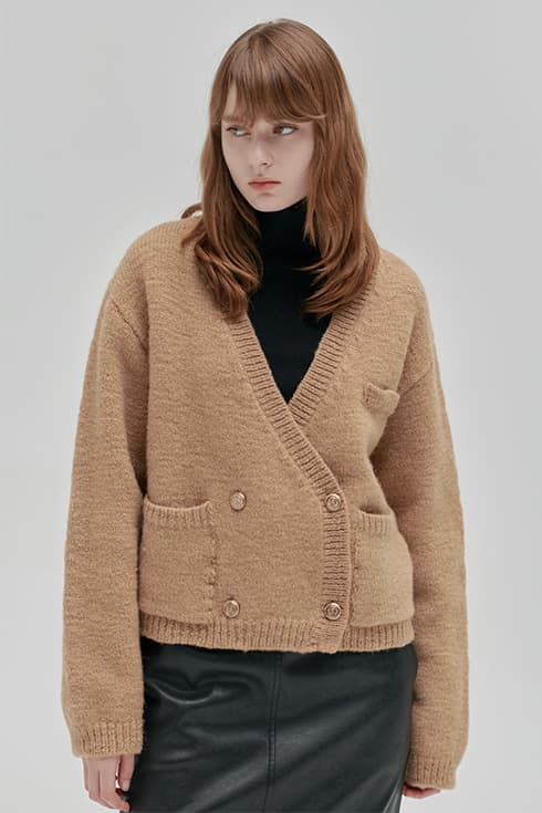 23WN winter double cardigan [2colors]