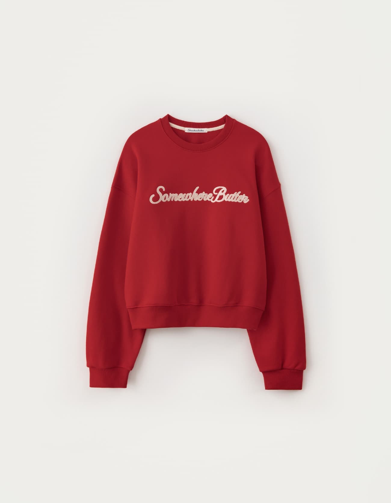 Bold Logo Sweatshirt - Red