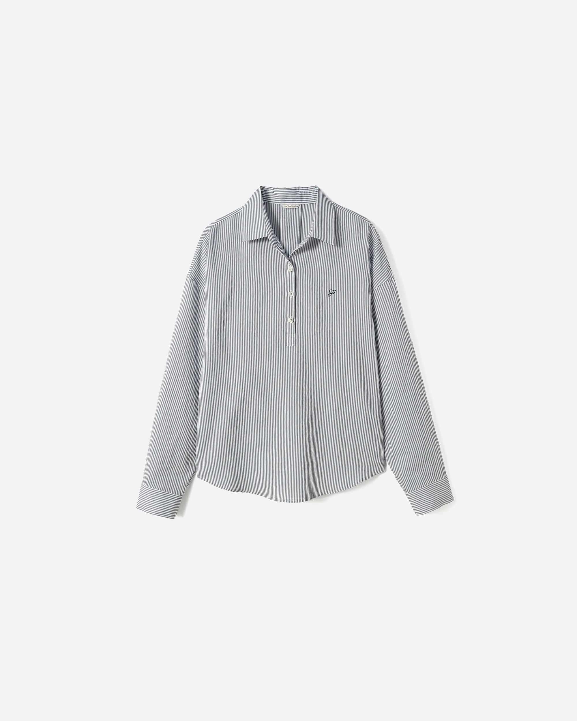 Burnet Stripe Sheer Shirt