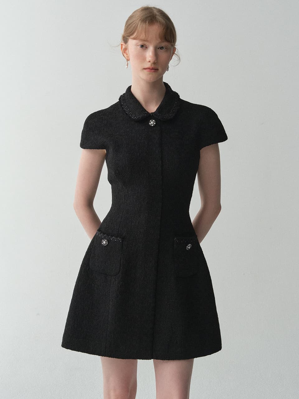 Tidy Iconic Tweed Dress