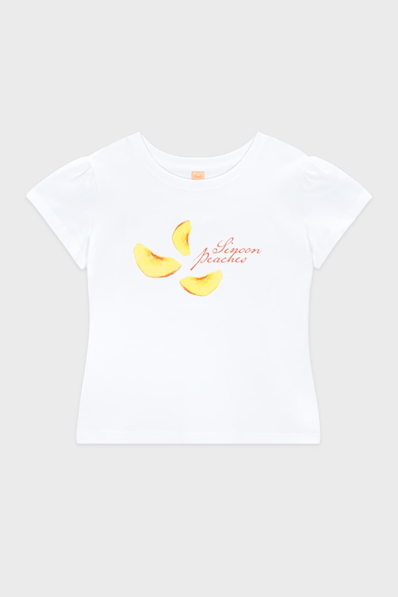 Piece Peach Puff T-Shirt (White)