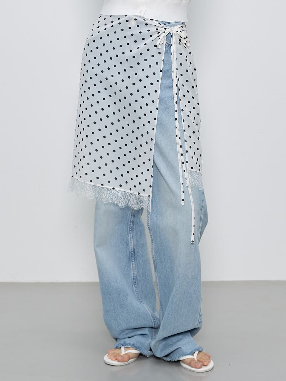 레이어드 쉬폰 스커트_PATTERN