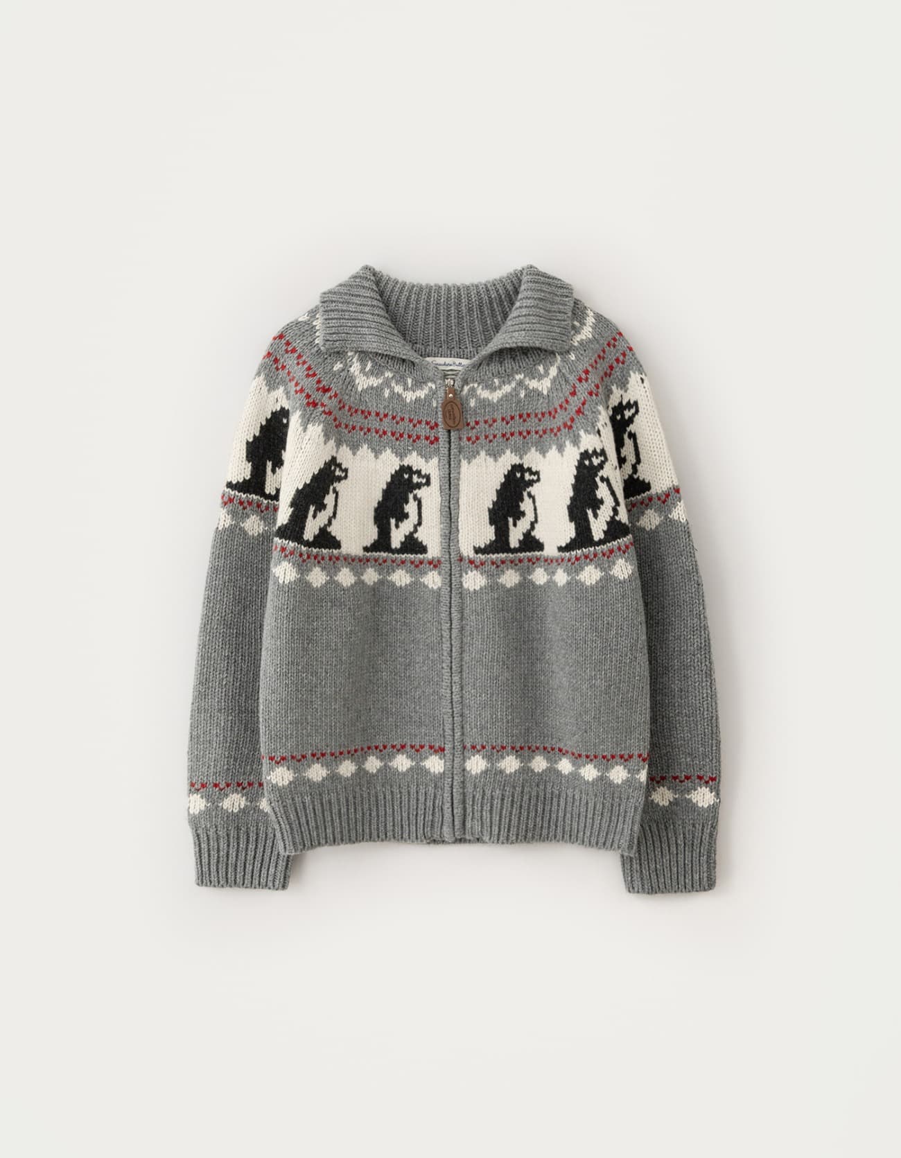 Penguin Cowhichan Zip-Up - Grey
