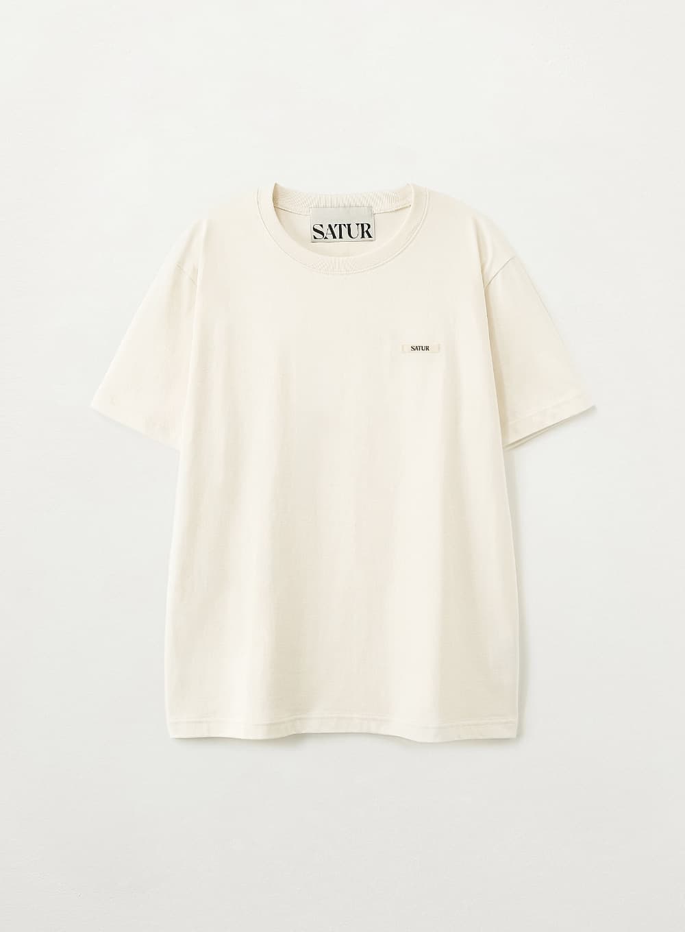 Supima Basic Crewneck T-Shirt - Cream