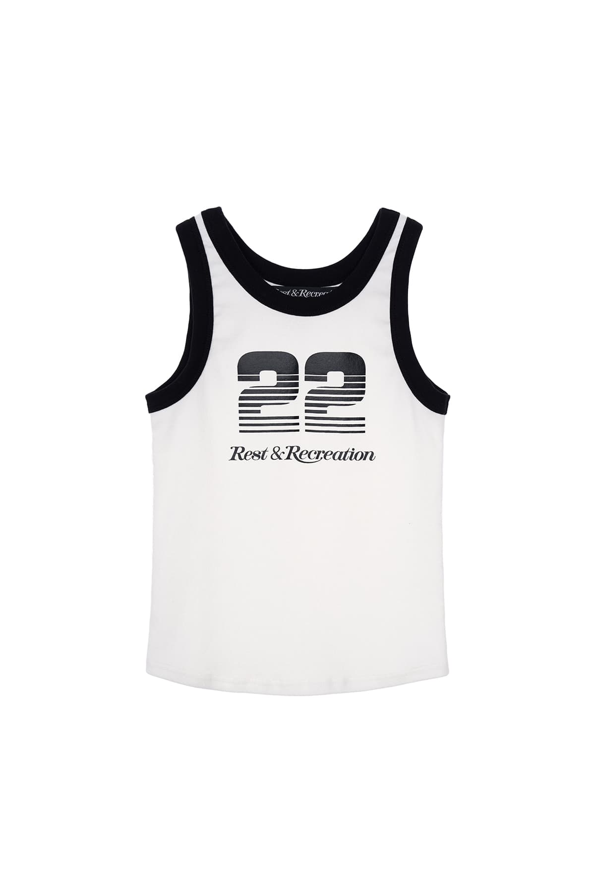 RR 22 SLEEVELESS TOP - WHITE