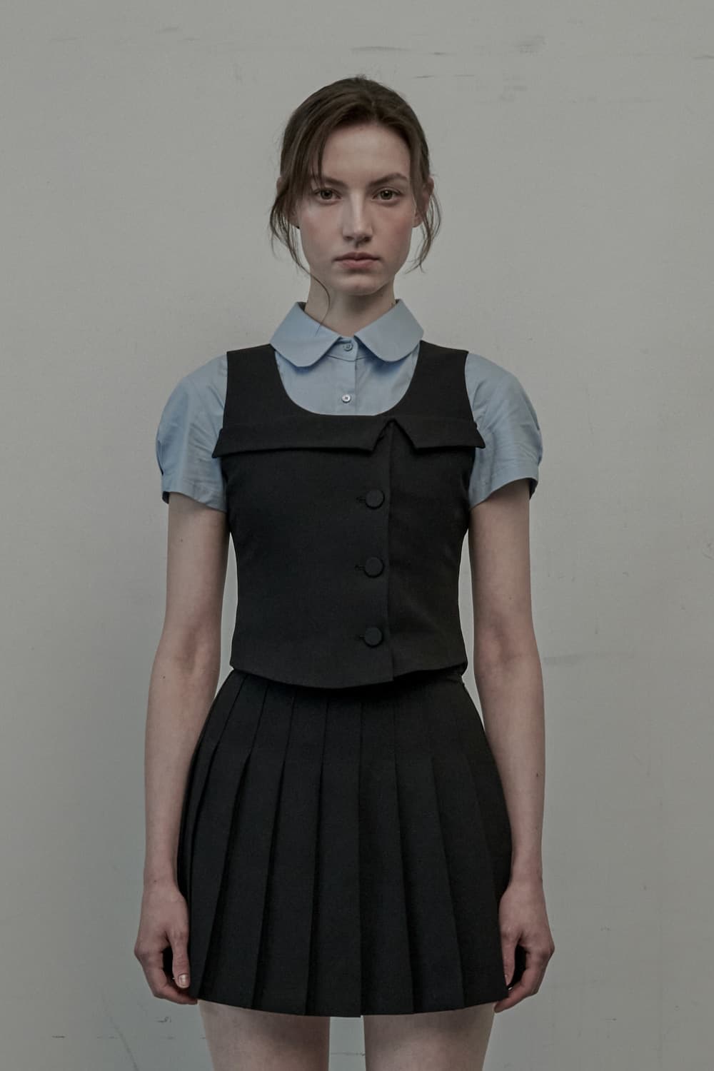 May Suit Jacket Vest - Black