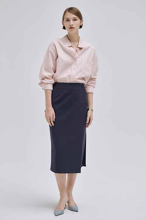 23SN wrap skirt [2colors]