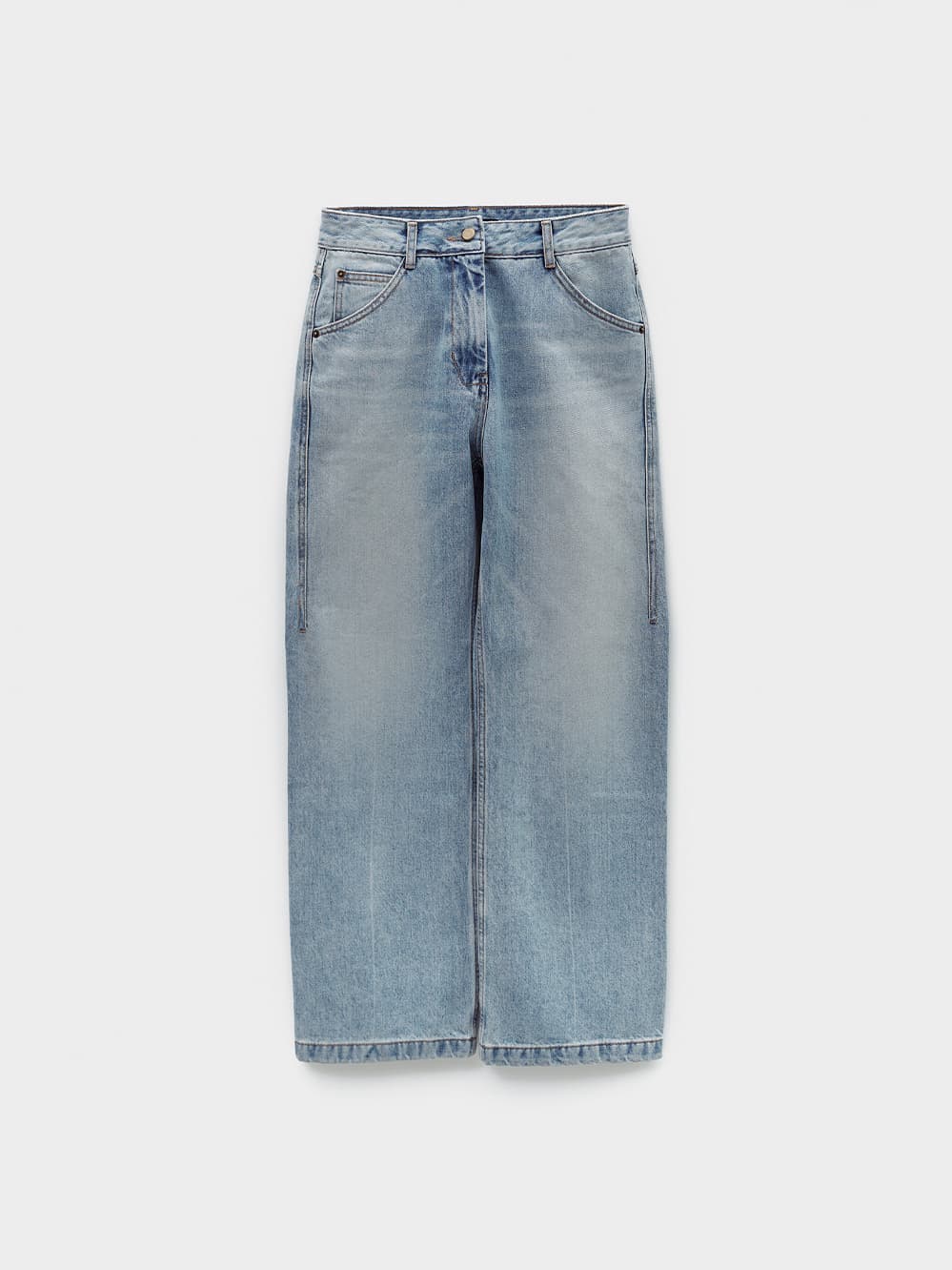 New Straight Fit Denim_Light Blue