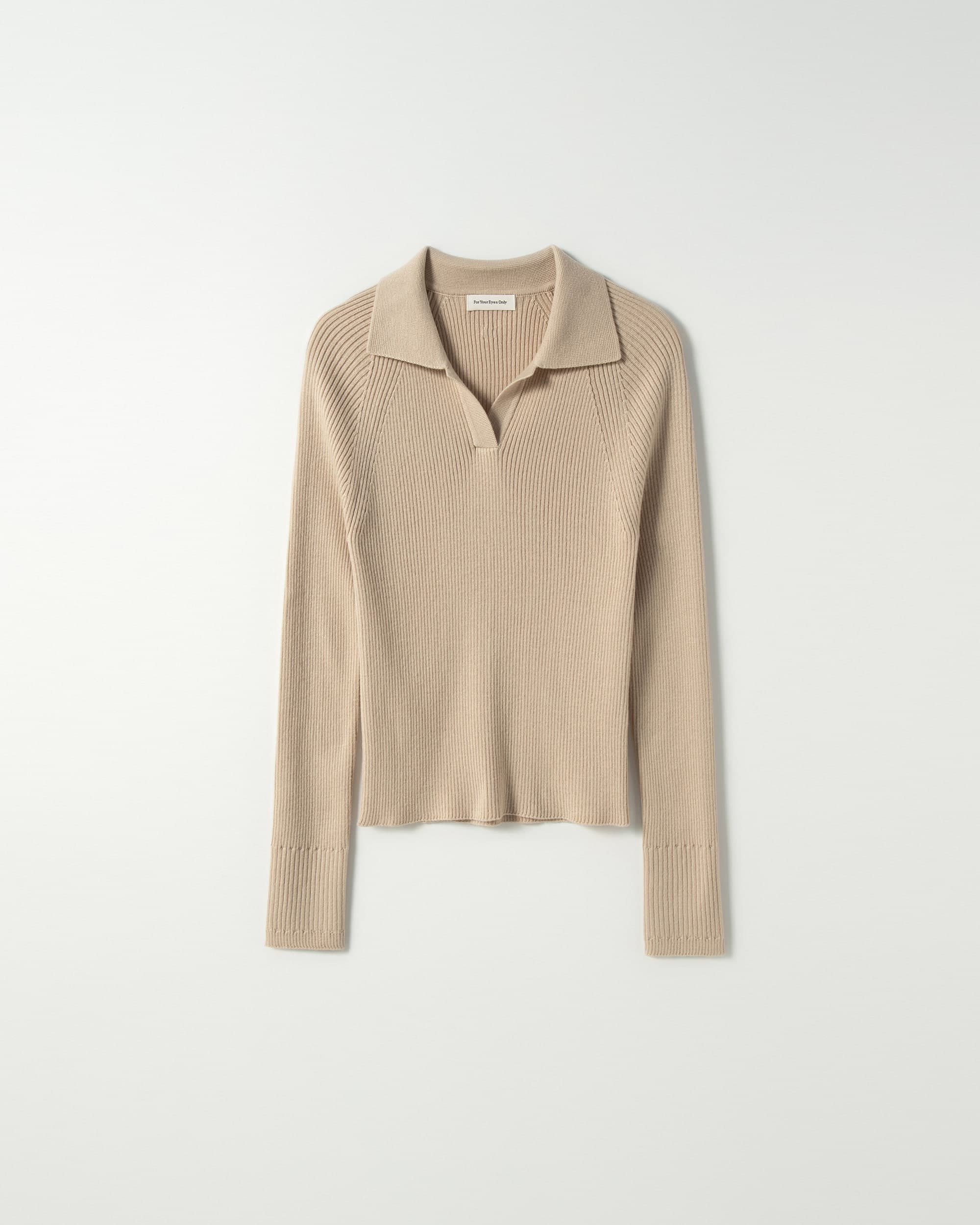 Deer Wool Collar Knit