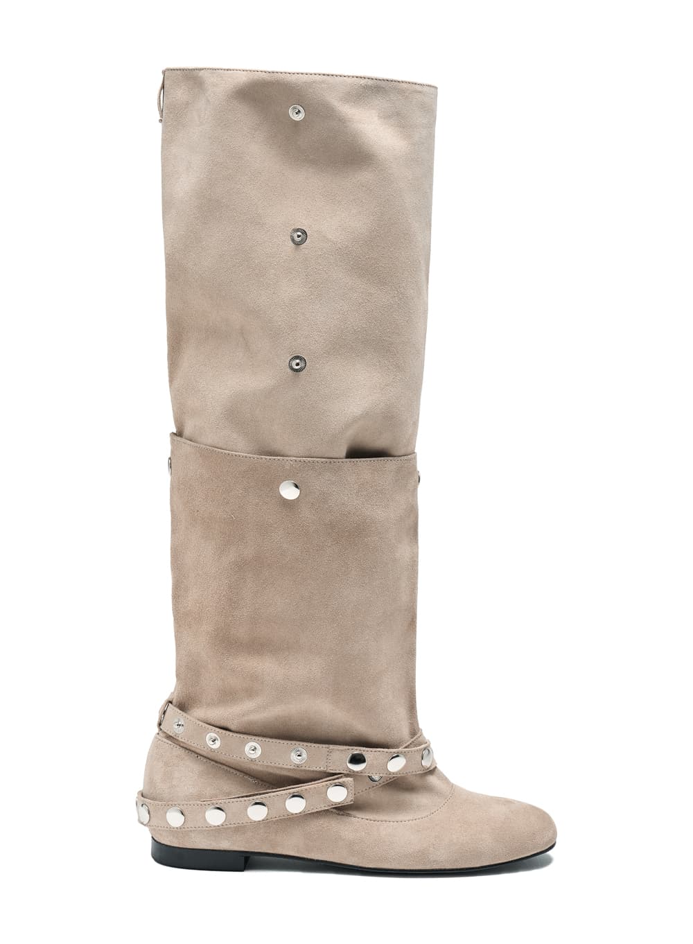 MULTIWAY SLOUCHY FLAT TALL BOOTS_LIGHT BEIGE