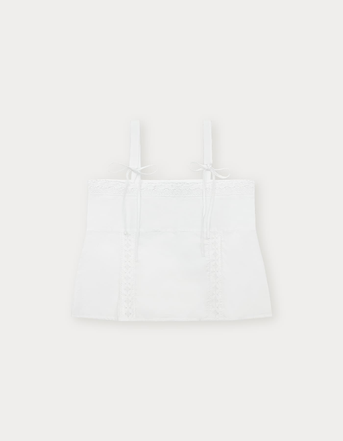 Niah Sleeveless Blouse - Ivory