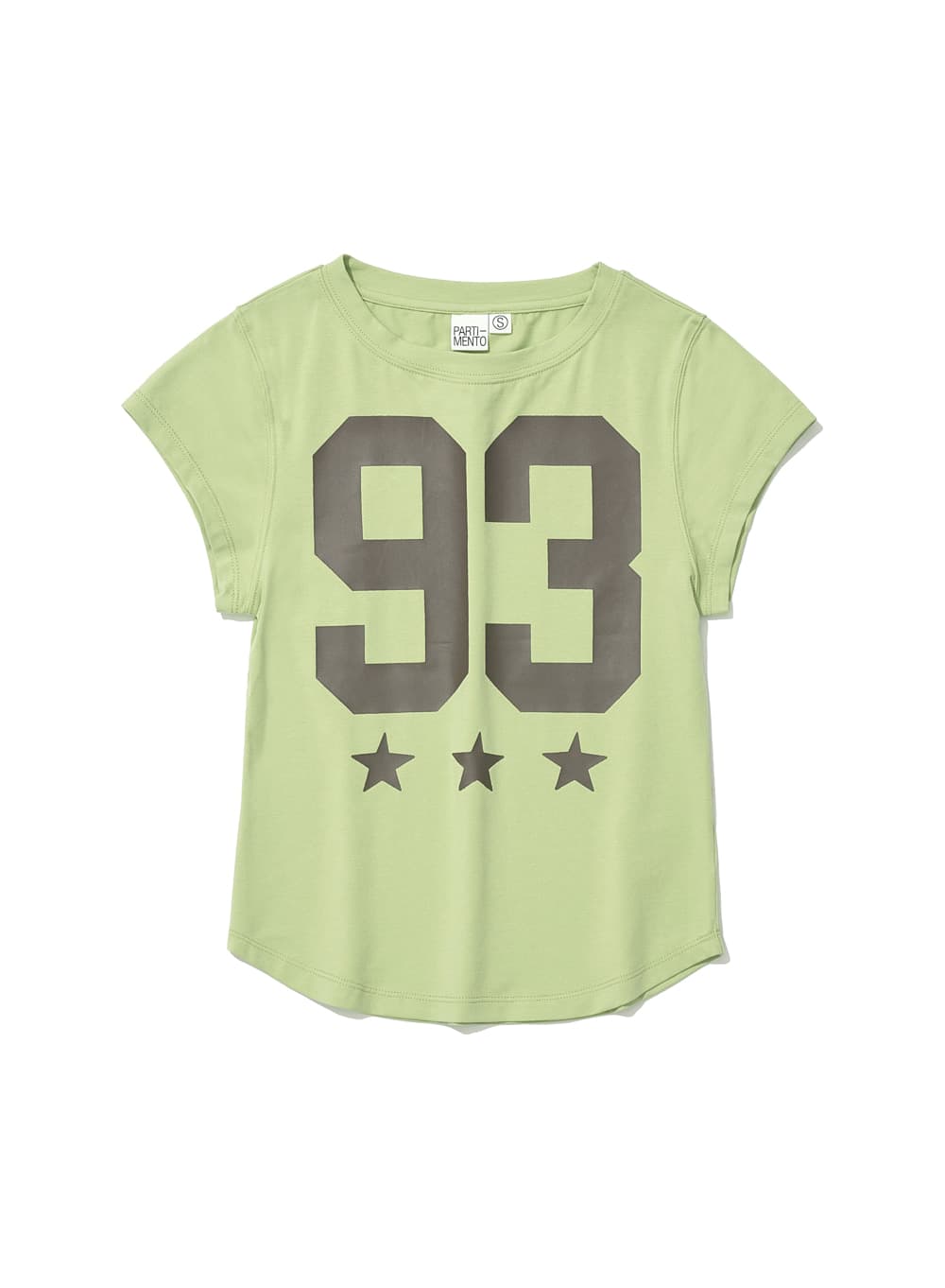 93 CIAO PRINTED SHORT SLEEVE TEE_LIGHT GREEN