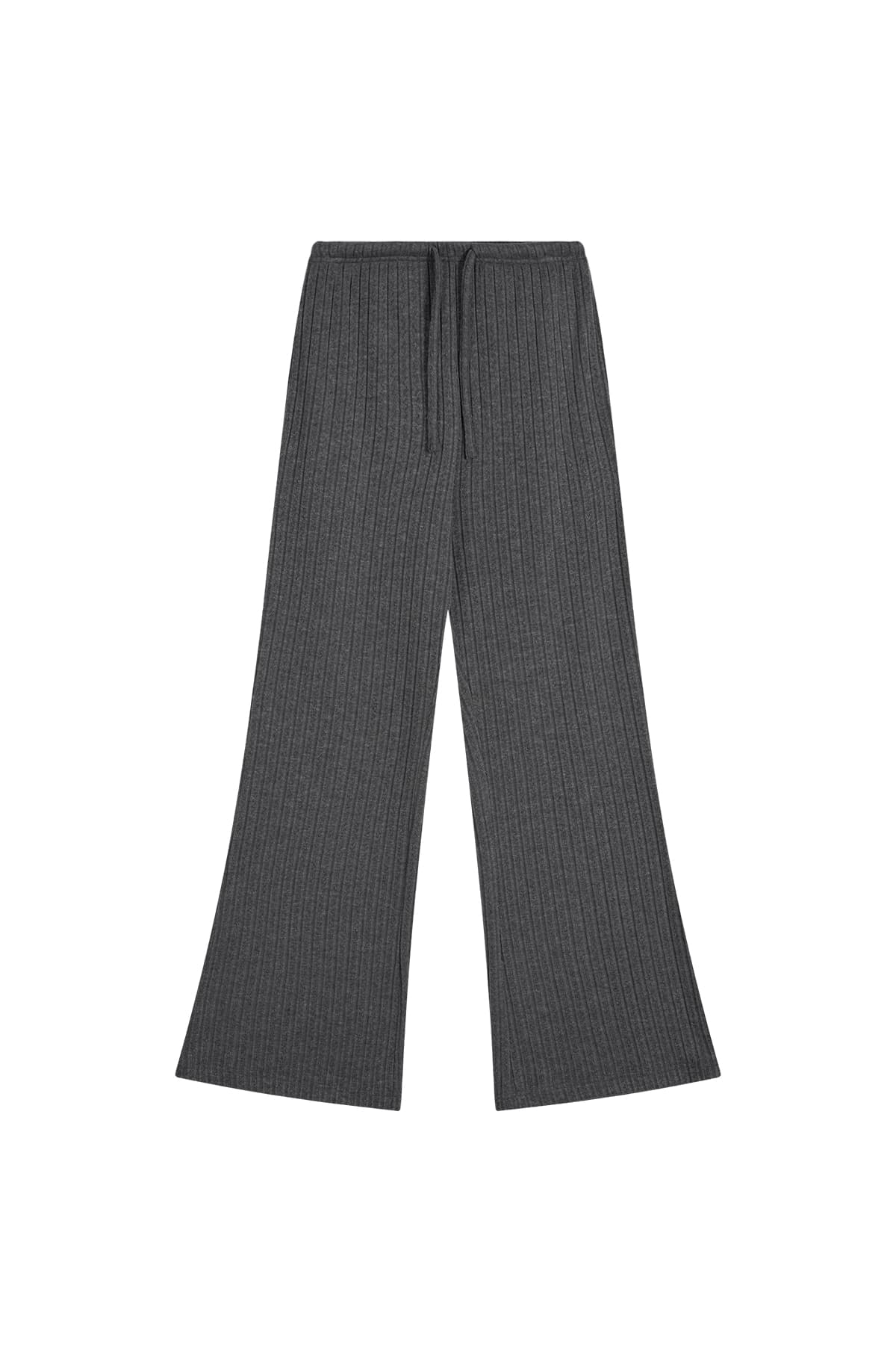 LOUNGE FLARE PANTS - GREY