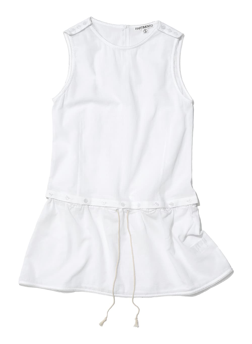 2 IN 1 TRANSFORM MINI DRESS_WHITE