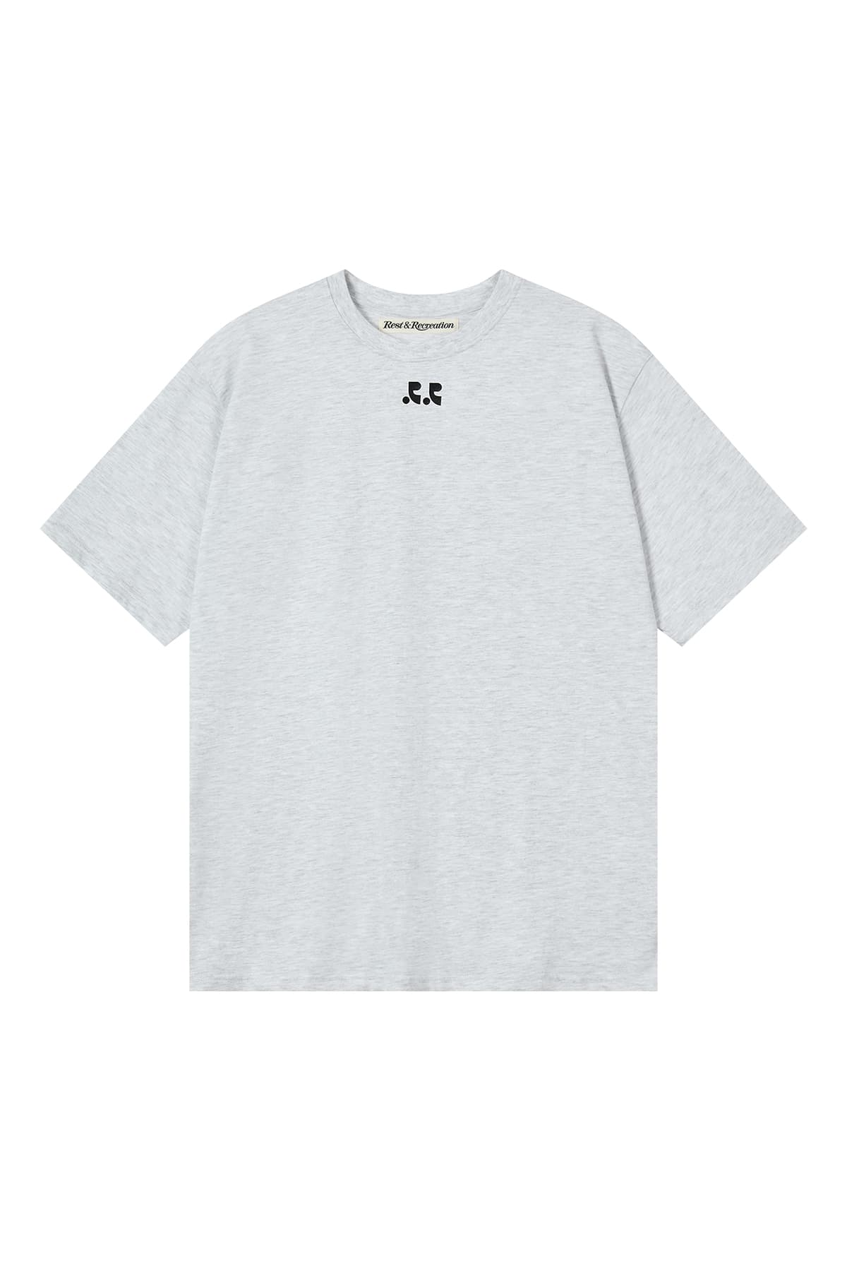 LOGO OVERSIZE T-SHIRT - LIGHT GREY