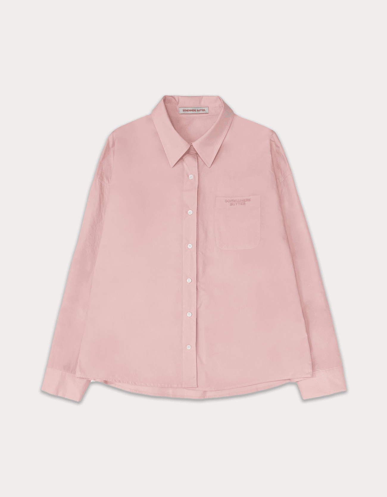 8th / Classic cotton shirt - pink