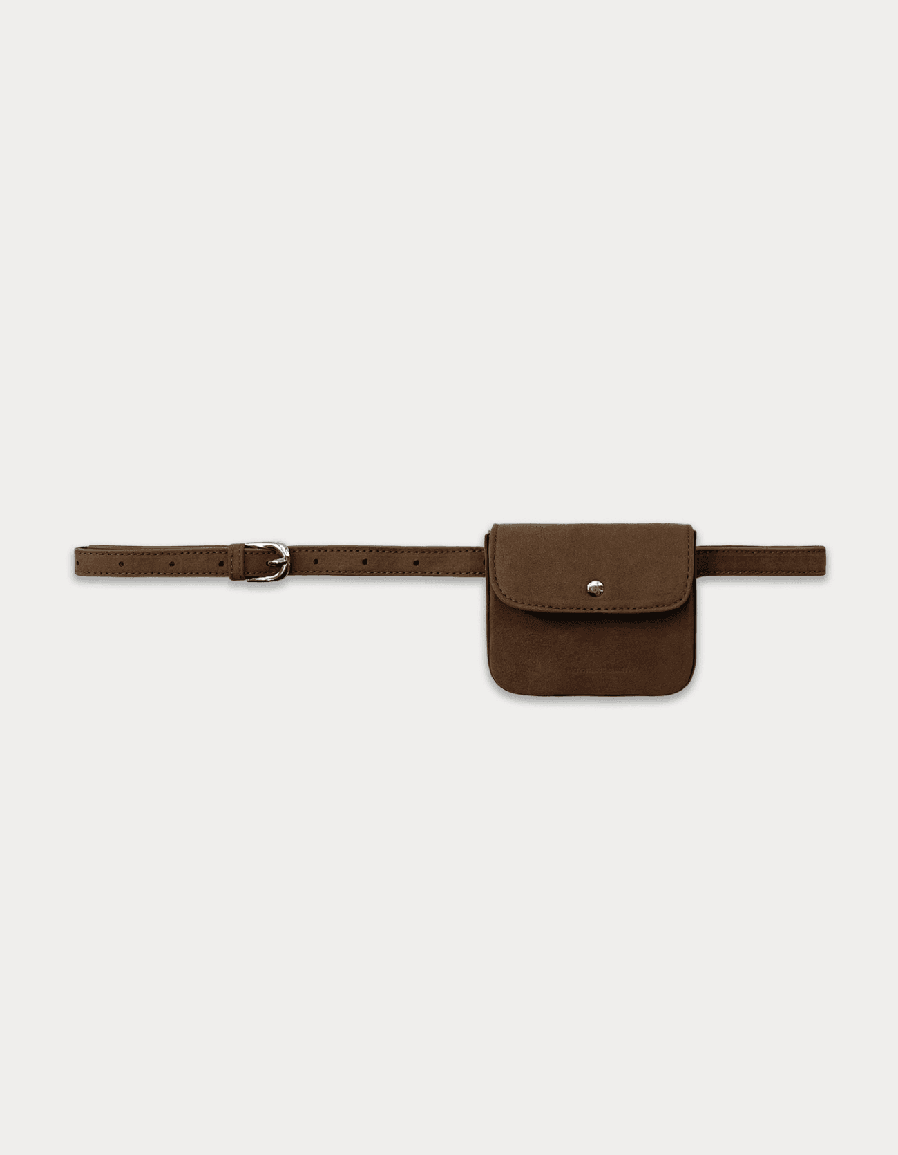Vintage Suede Belt Bag - Suede Brown