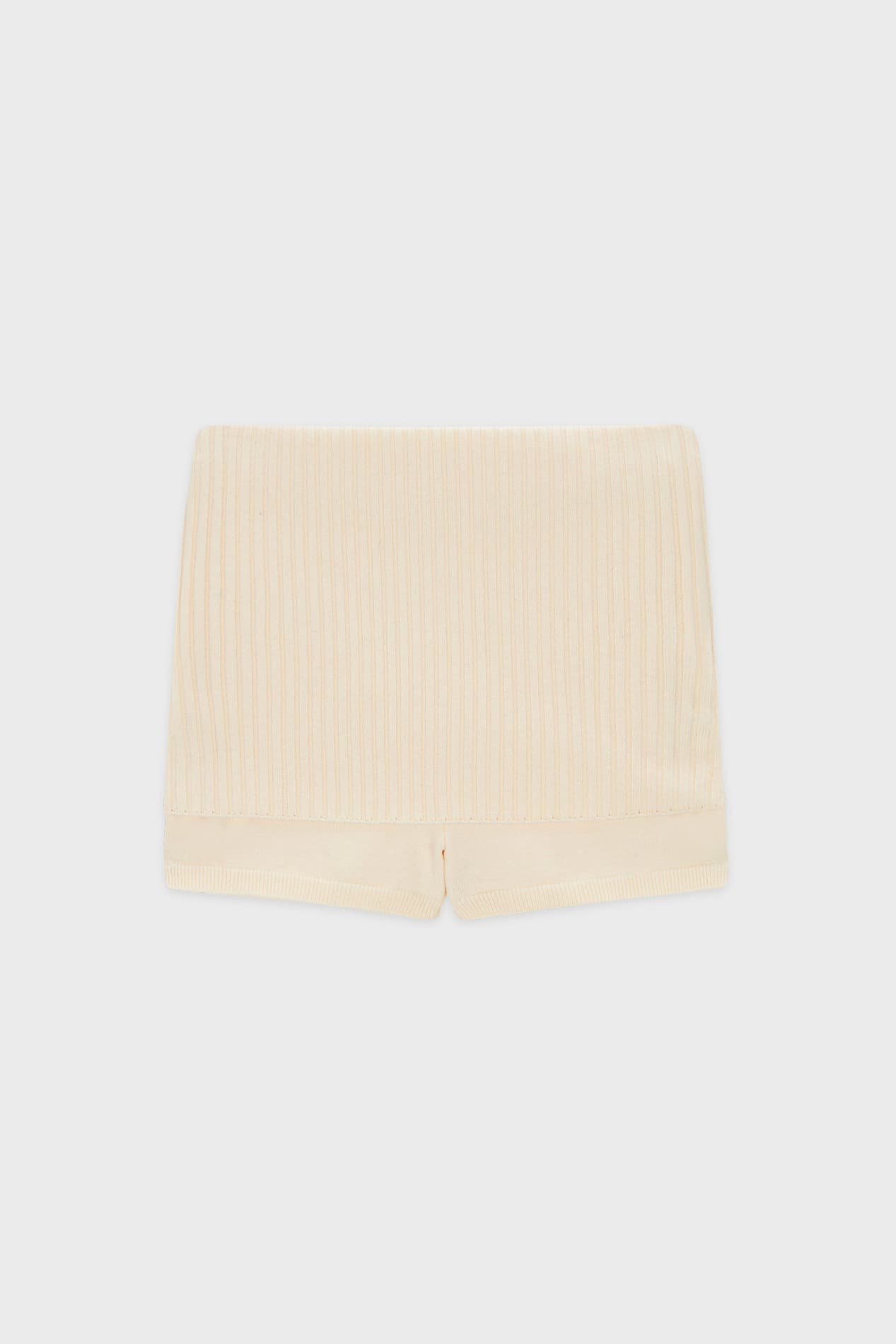 Knit Shorts (Ivory)