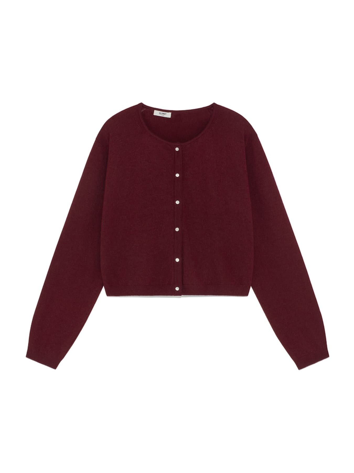 G CLASSIC LOOSE FIT CARDIGAN (WINE)