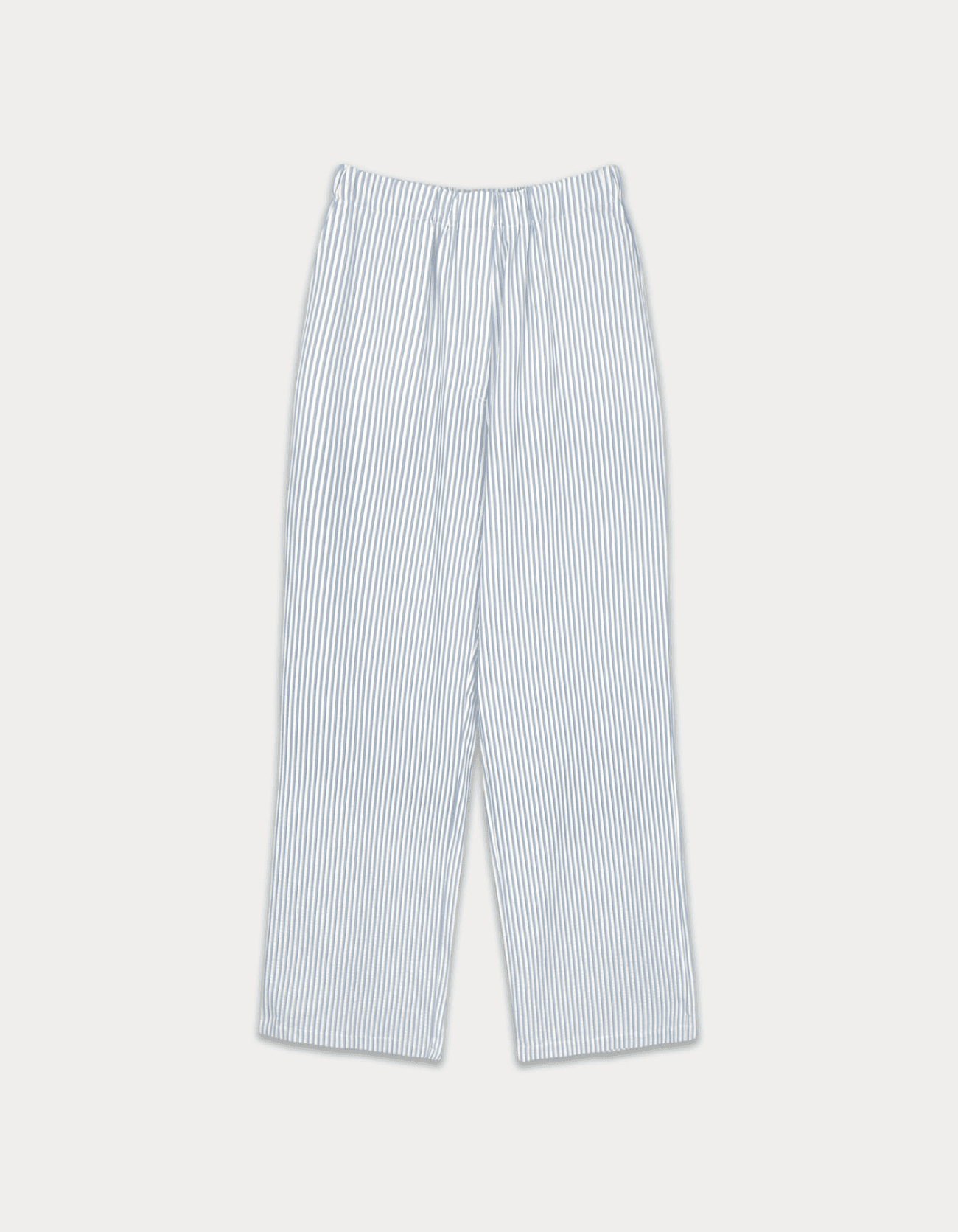 9th / Summer stripe pants - light blue