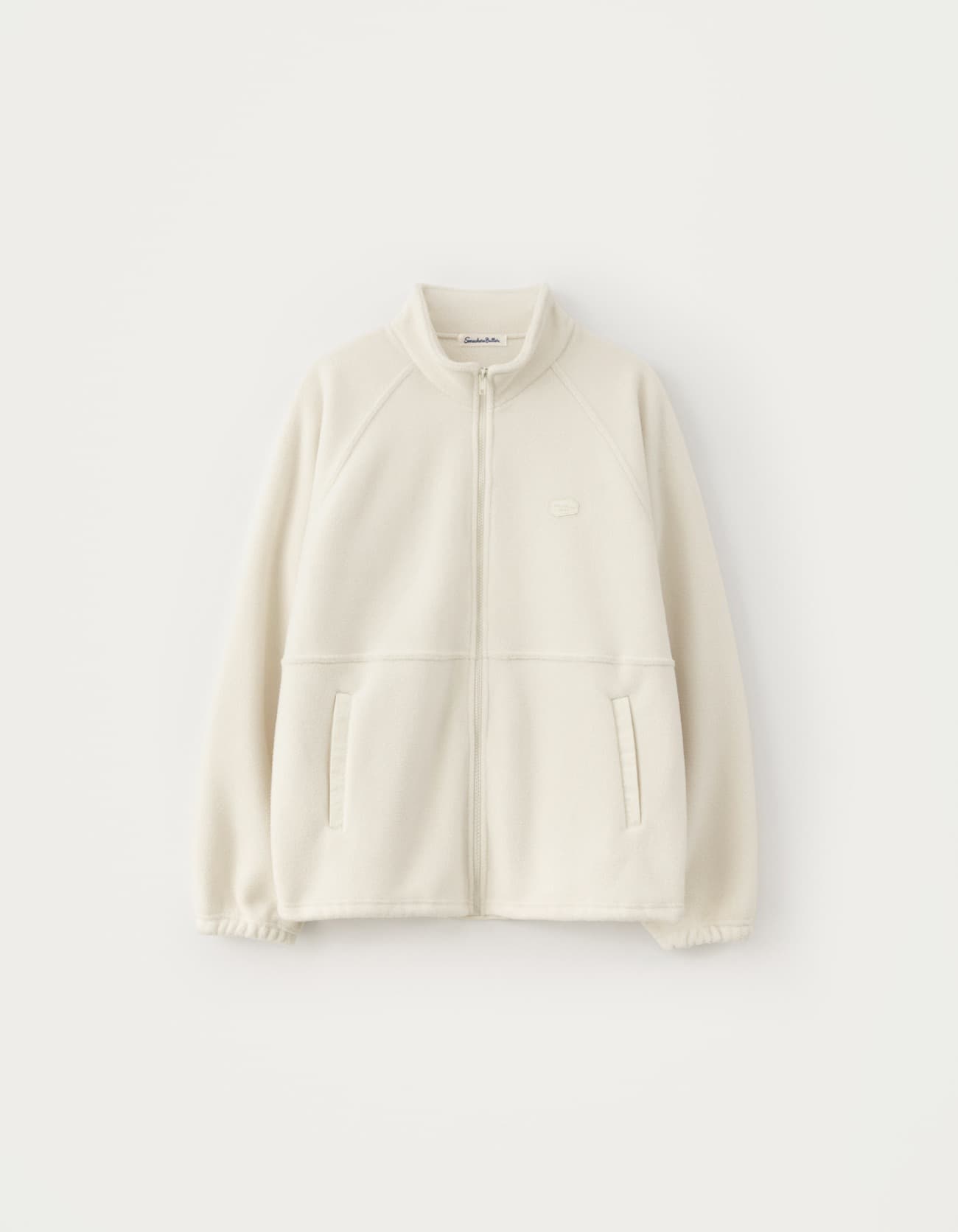 Fog Fleece Zip-up - Ivory