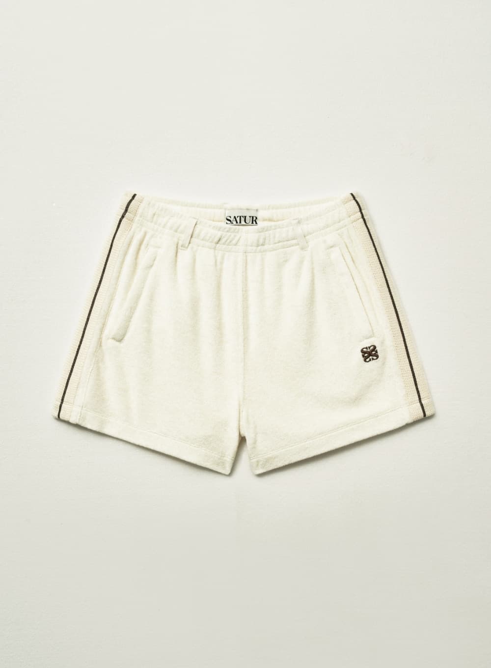 (W) Lawton Terry Shorts - Cream