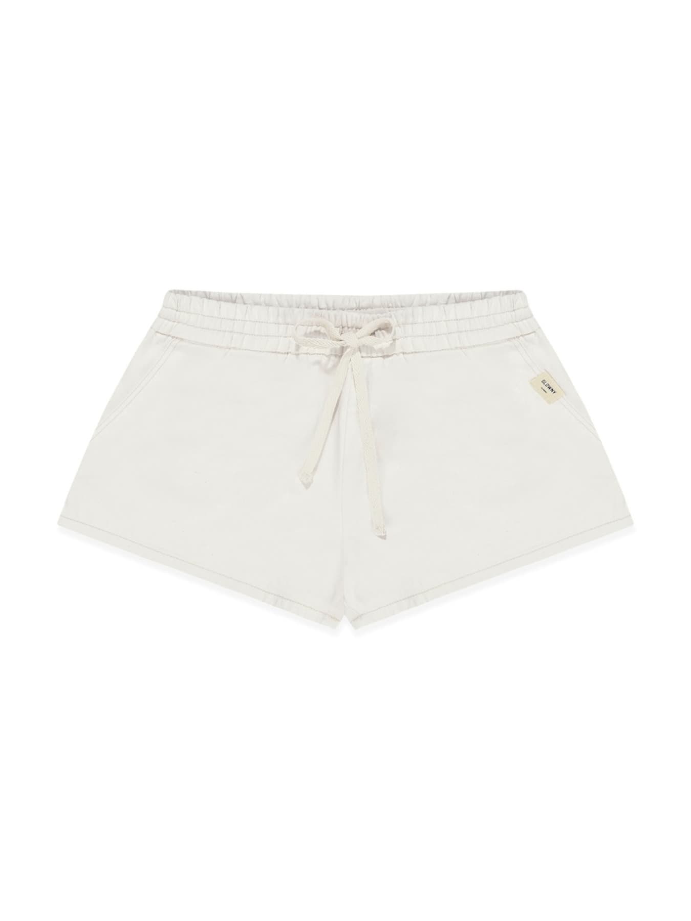 G CLASSIC COTTON TWILL SHORTS (WHITE)