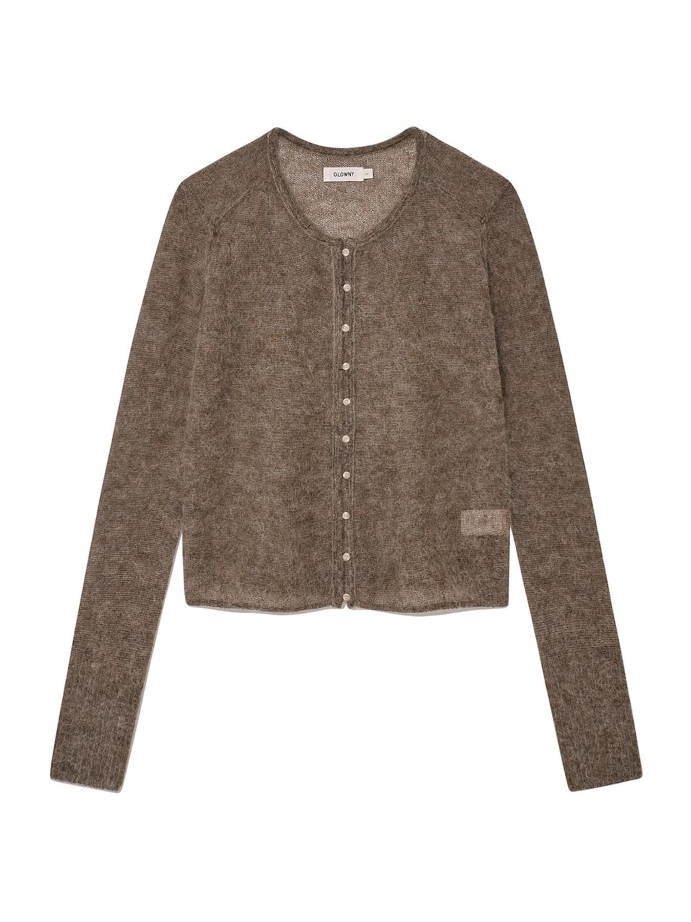 HOUSE BUTTON CARDIGAN (ACORN)