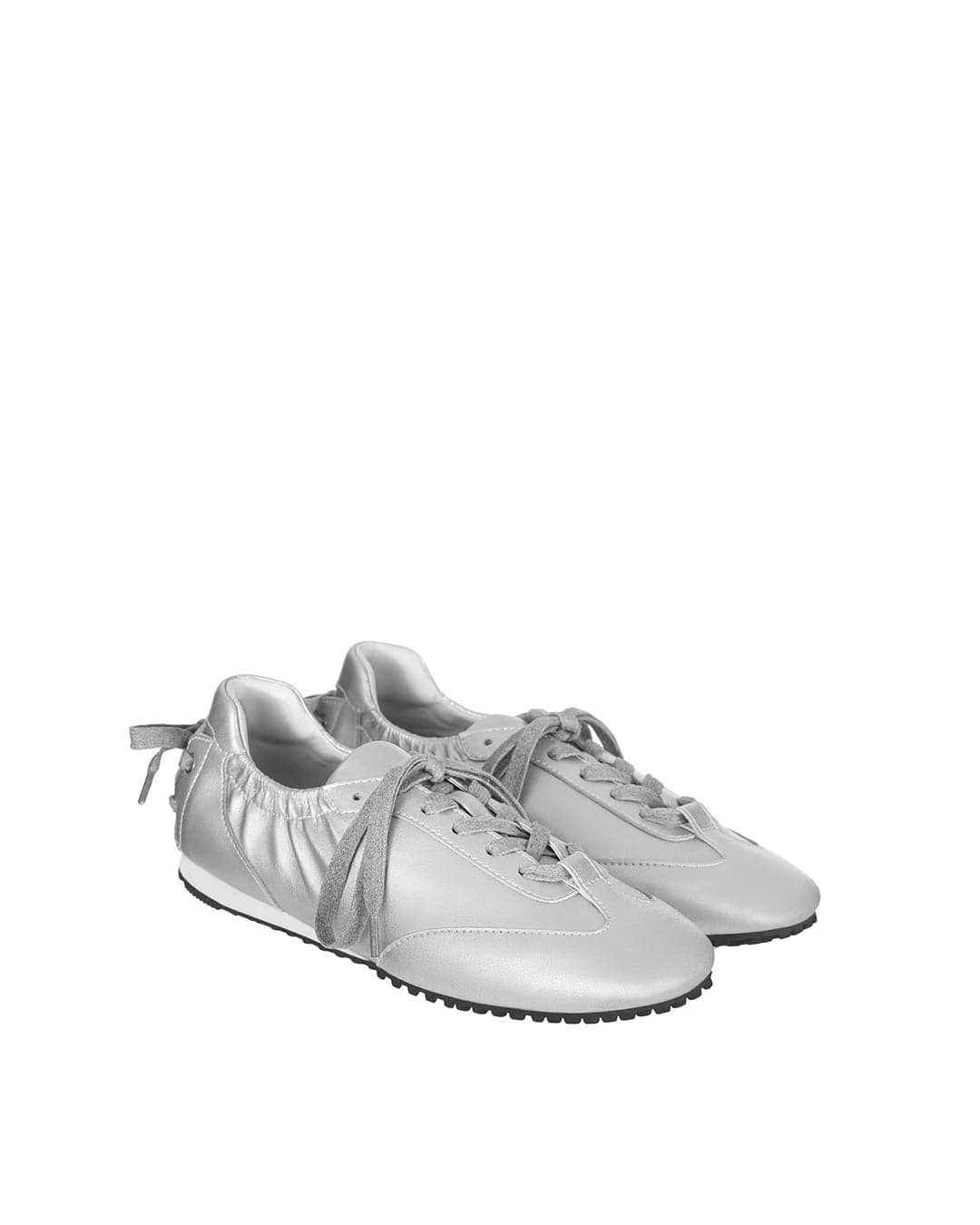 Double Tied Sneakers · 더블 타이드 스니커즈 / 실버